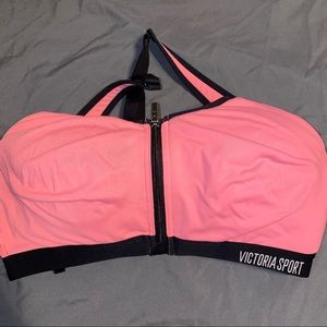 36D Victoria's Secret Zip Up Sports Bra